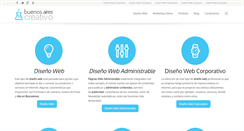 Desktop Screenshot of buenosairescreativo.com